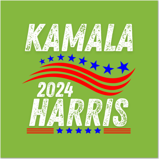 Kamala Harris 2024 Wall Art by BlackMeme94