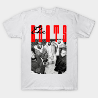 The Roots ••• Faded Style 90s Aesthetic T-Shirt