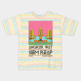 Angkor Wat, Siem Reap, Cambodia Kids T-Shirt