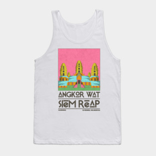 Angkor Wat, Siem Reap, Cambodia Tank Top