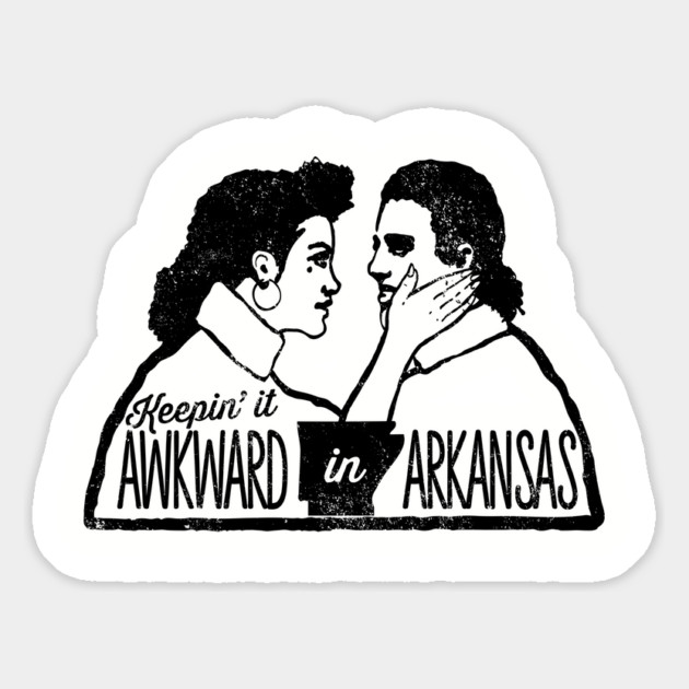 Keepin It Awkward in Arkansas Magnet by rt-shirts