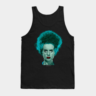 The Bride (Blues/Greens) Version Tank Top