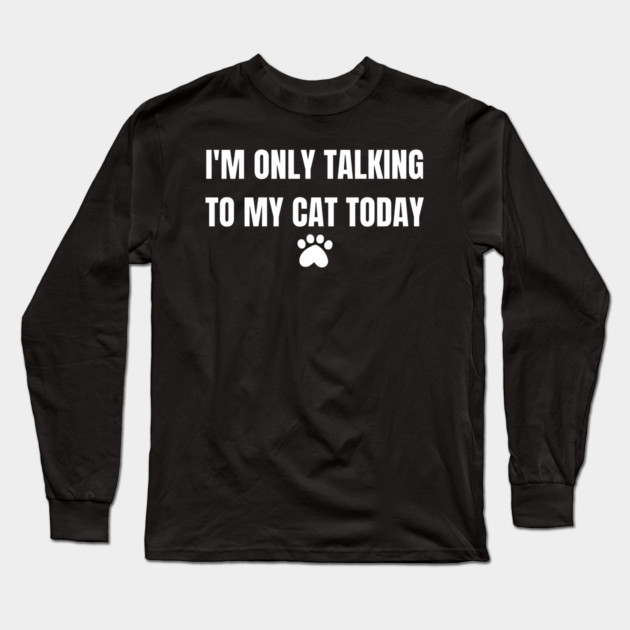 Cat-Lover Long Sleeve T-Shirt by BlackMeme94