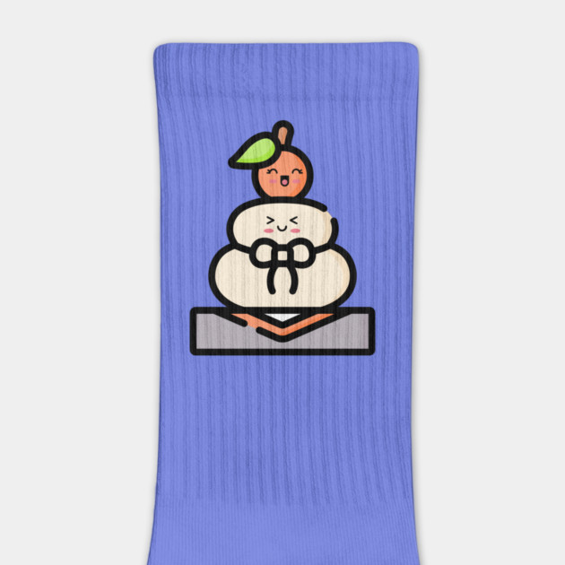 Cute Kawaii Kagami Mochi by HolidayBug