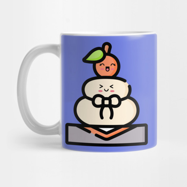 Cute Kawaii Kagami Mochi by HolidayBug