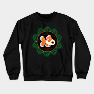 Butterfly goldfish 1 Crewneck Sweatshirt