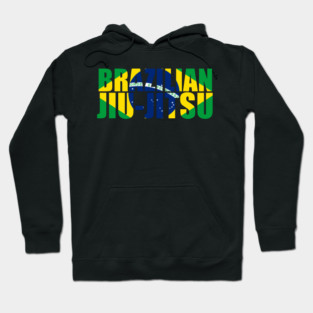 Brazilian Jiu Jitsu Flag Hoodie