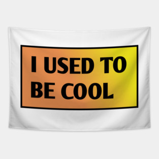 I USED TO BE COOL Tapestry
