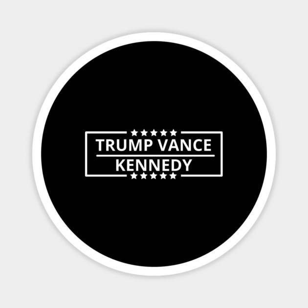 Trump-Vance-Kennedy Magnet by BlackMeme94