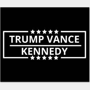 Trump-Vance-Kennedy Posters and Art