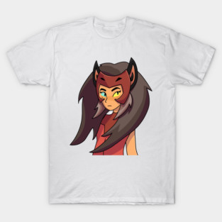 Trying on her crown (transparent background) T-Shirt