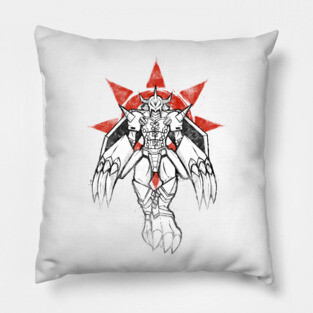 Graffiti Warrior of Courage Pillow