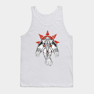 Graffiti Warrior of Courage Tank Top