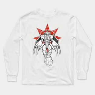 Graffiti Warrior of Courage Long Sleeve T-Shirt