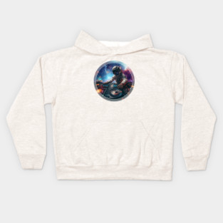 Space Dj Kids Hoodie