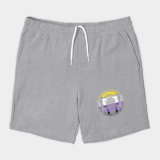 Pride Logo - Non Binary Flag Shorts