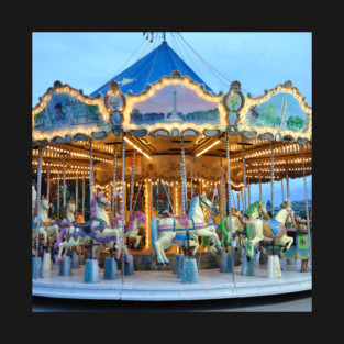 Carousel Horses T-Shirt