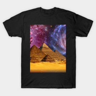 Pyramid and Galaxy T-Shirt