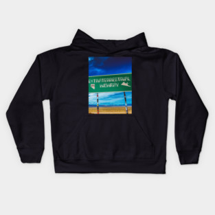 Extraterrestial Highway Kids Hoodie
