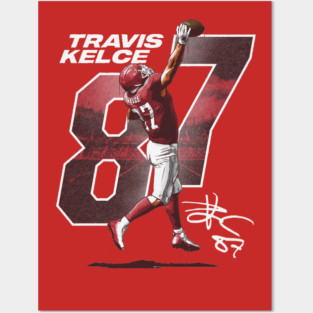 Travis Kelce Kansas City One-Handed Catch Posters and Art