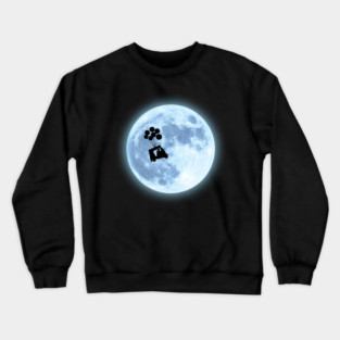 Flying to the Moon Pakistani Rickshaw Crewneck Sweatshirt