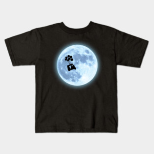 Flying to the Moon Pakistani Rickshaw Kids T-Shirt