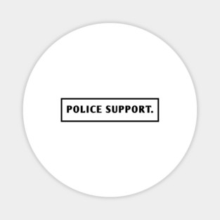 Police Support Magnet