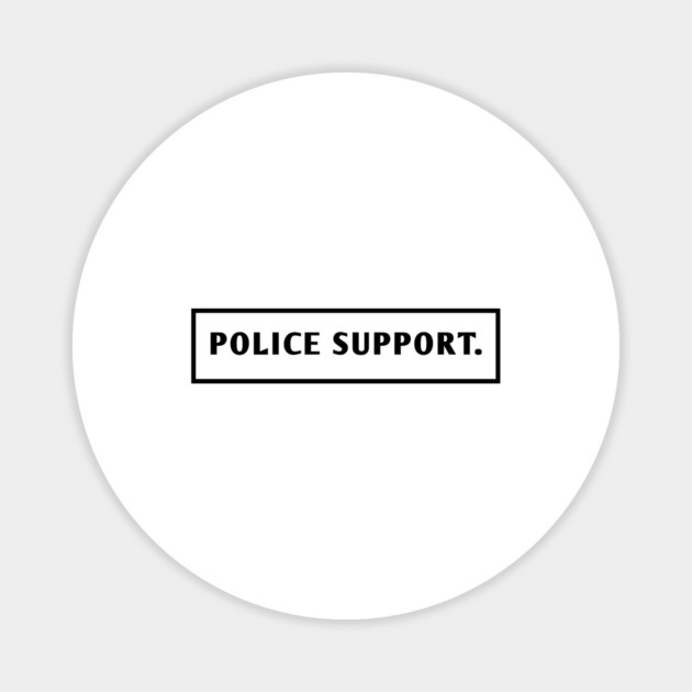 Police Support Magnet by BlackMeme94