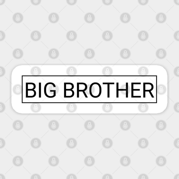 Big-Brother Sticker by BlackMeme94