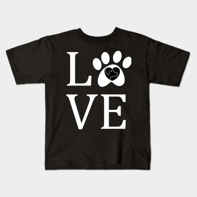 Dog-Lover-Gift Kids T-Shirt by BlackMeme94