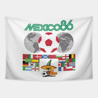 Mexico 86 World Cup Tapestry