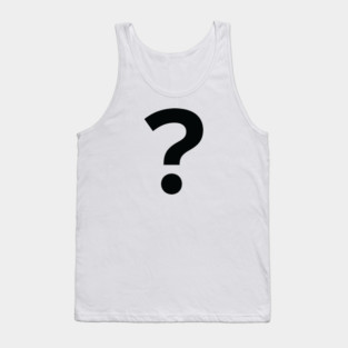 A big question mark Tank Top