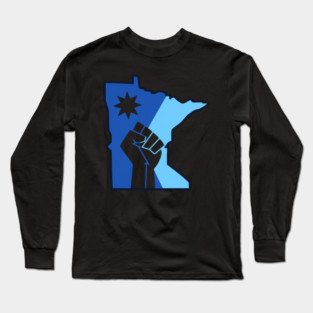 Resist-Minnesota Long Sleeve T-Shirt