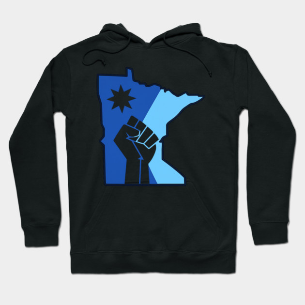 Resist-Minnesota Hoodie by BlackMeme94