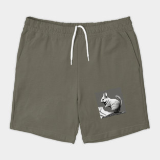 Chinchillas Shadow Silhouette Anime Style Collection No. 12 Shorts