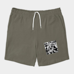 Chinchillas Shadow Silhouette Anime Style Collection No. 18 Shorts