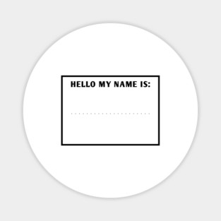 Hello my name is Magnet