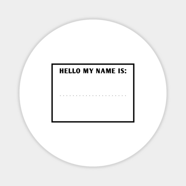 Hello my name is Magnet by BlackMeme94