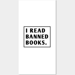 I Read Banned Books Posters and Art