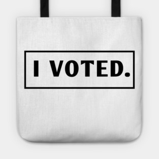 I Voted Tote