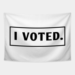I Voted Tapestry