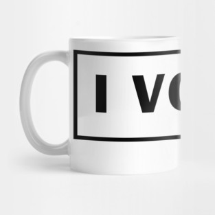I Voted Mug