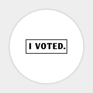 I Voted Magnet