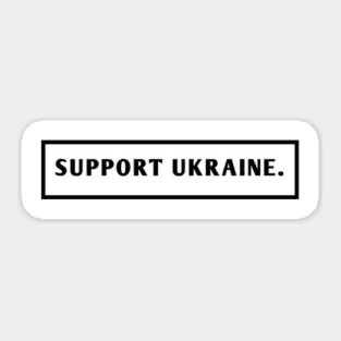Support Ukraine Sticker