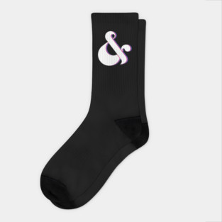 Bisexual Ampersand Socks