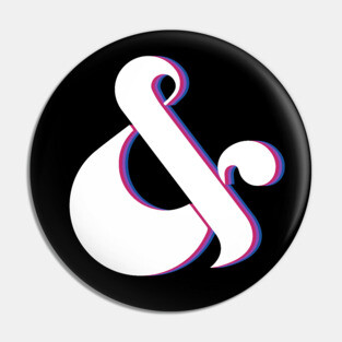 Bisexual Ampersand Pin