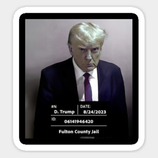 Inmate Photo Sticker