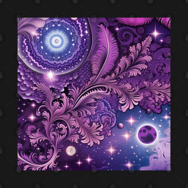 Other Worldly Designs- nebulas, stars, galaxies, planets with feathers by BirdsnStuff