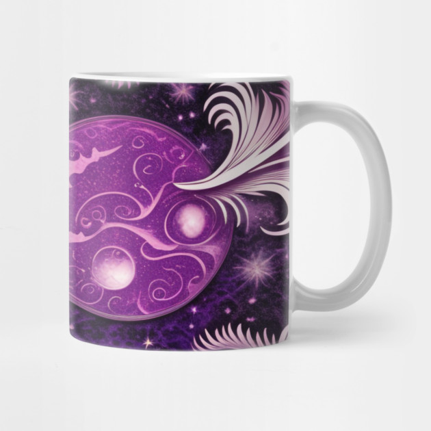 Other Worldly Designs- nebulas, stars, galaxies, planets with feathers by BirdsnStuff