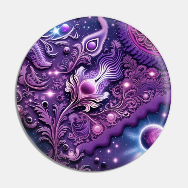 Other Worldly Designs- nebulas, stars, galaxies, planets with feathers Pin by BirdsnStuff